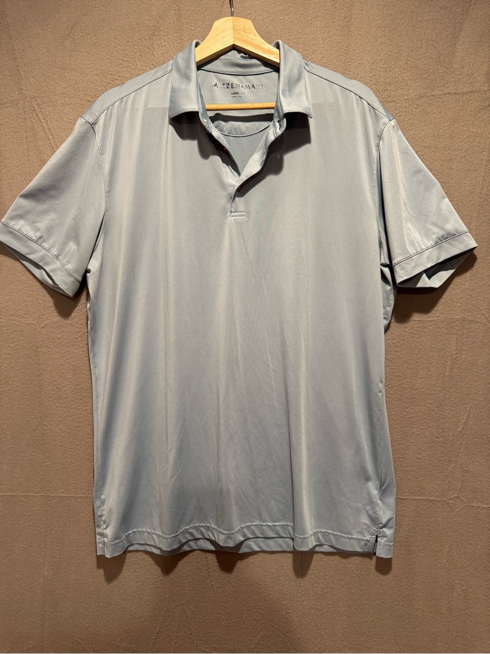 Mizzen+Main Light blue Performance Polo